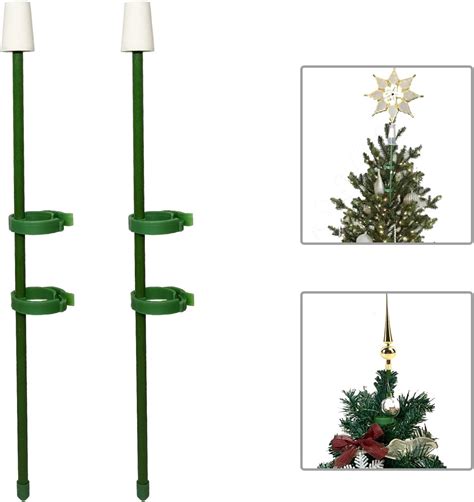 National tree company topper adapter.  Compatible tree must include the extra end connec...