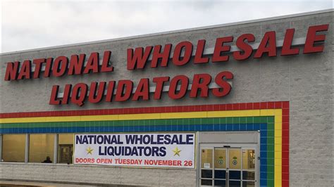 National Wholesale Liquidators. Grand Opening Continues - 7101