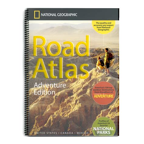 Read Online National Geographic Road Atlas  Adventure Edition By National Geographic Society