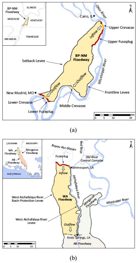 National-local land-use conflicts in floodways of the Mississippi …