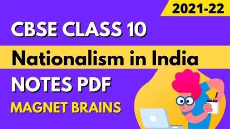 Nationalism in India Class 10 Notes Magnet Brains PDF Free …