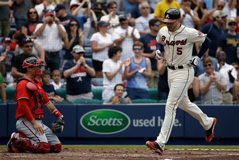 Nationals try to avoid series sweep against the Braves
