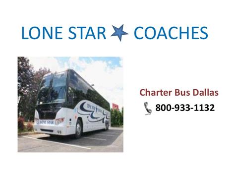 Nationwide and Local Charter Bus Services - Lone Star Coaches