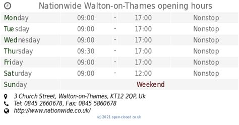 Nationwide in Thame opening times. Check opening hours for …