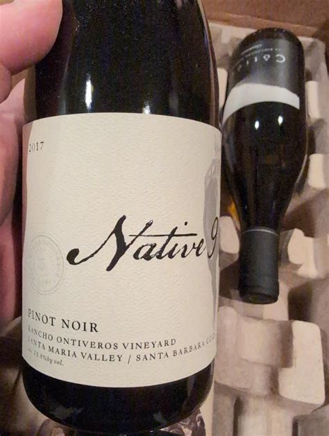 Native 9 Rancho Ontiveros Vineyard Pinot Noir - delectable.com