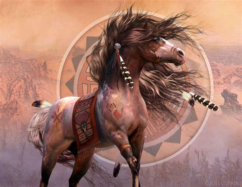 Native American Spirit Horse