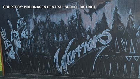 Native American mural vandalized at school