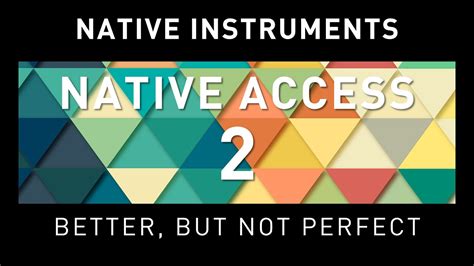 Native access. Nov 4, 2021 · Native Access is the main hub for downloading, installing, updating, and registering your Native Instruments products.In this video, Global Product Specialis... 