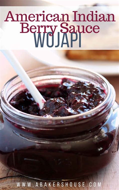 Mar 25, 2023 - Wojapi is a Native American berry sauce that I first tried with fry bread at the restaurant, Tocabe. You might think "jam" just to get you in the frame of mind but this wojapi is not a sweet, sugary jam. You taste the berries, not sugar.. 