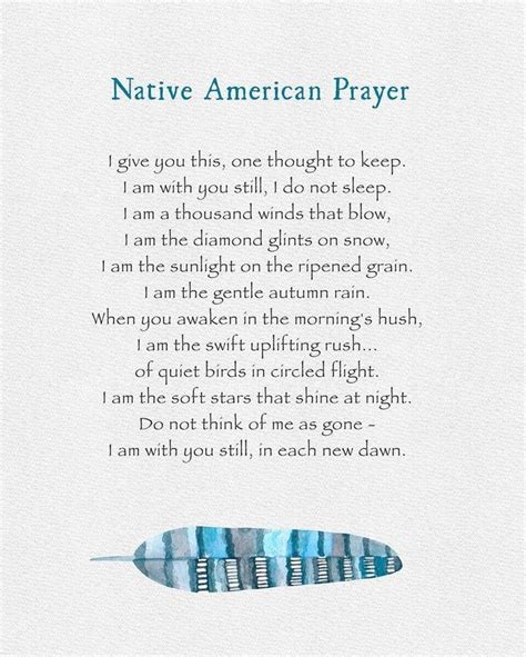 Native american prayer for the dead. Mar 10, 2023 · Native American Prayer For Dead Animal The Native American tribes of North America have a deep respect and connection to the land and animals that inhabit it. For centuries, these indigenous peoples have lived in harmony with nature, recognizing the interconnectedness of all living beings. When an animal passes away,… 