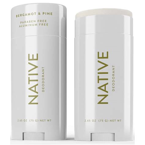 Native deodorant for men. If you are planning to switch to an aluminum-free deodorant, then try Native Deodorant with over 15,000 5-Star Reviews. Native deodorant is aluminum-free and contains naturally derived ingredients, with effective long-lasting odor protection. With Native, you can choose a clean deodorant that actually works. 
