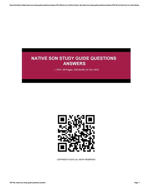 Native son study guide questions answers. - Riforma del consiglio superiore della magistratura.