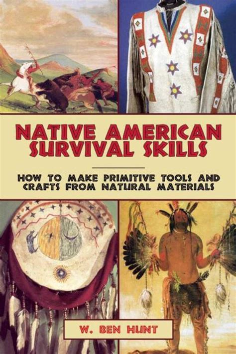 Full Download Native American Survival Skills How To Make Primitive Tools And Crafts From Natural Materials By W Ben Hunt