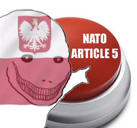 NATO Article 5 Poland. Archived post. New comments cannot be posted and votes cannot be cast. 9.2M subscribers in the HistoryMemes community. A place for history memes.