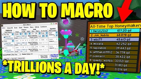Full loot from 24h of macro + macro settings and tips. +6 sti