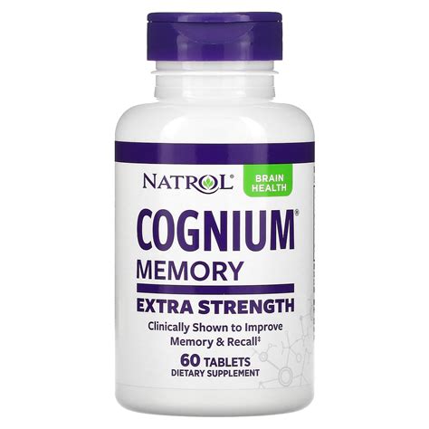 Natrol Cognium Review: Does This Extra Strength Help Memory?