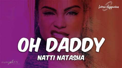 Natti Natasha - Oh Daddy lyrics + English translation