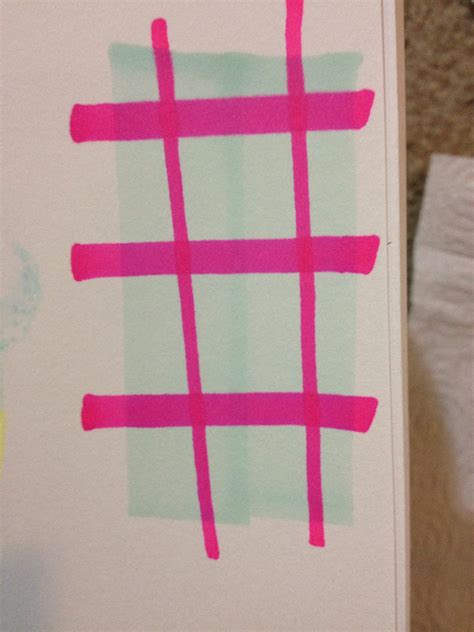 Nattosoup Studio Art and Process Blog Creating Plaid Patterns with
