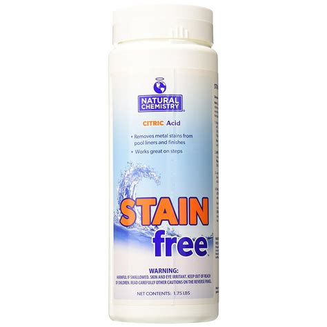 Natural Chemistry 07400 Stain Free Pool Stain Remover, 1-3/4