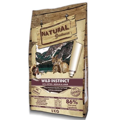 Natural Greatness Cat Wild Instinct Medium Large 6 kg