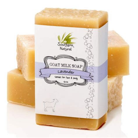 Natural bar soap. 