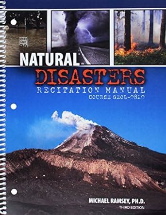 Natural disasters recitation manual course geol 0820. - 2010 saab 9 5 aero repair manual.