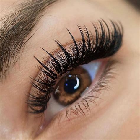 Natural eyelash extension. The classic eyelash extension is when one lash extension is applied to one natural lash (some call it 1:1 lash). With a classic lash set, your lashes can look more naturally elongated and elegant. On the other hand, a volume lash extension is when fans of 2 or more very fine lash extensions are applied to one natural lash. 