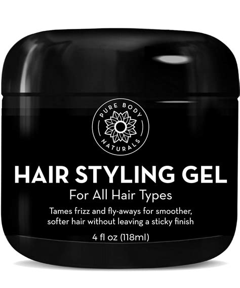 Natural hair gel. How To Make DIY Natural Hair Gel + Video. Pour water into a small saucepan. Mix in gelatin and aloe until dissolved. Put saucepan over medium-low heat and simmer for 2-3 minutes. Turn off heat and mix in olive oil and essential oils and pour into a glass jar. Place in fridge to cool. 