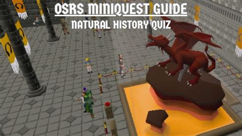 Natural history quiz osrs. Exhibit quizzes [edit | edit source] The easiest way to earn kudos is to go into the museum's lower floor, and answer the natural history quiz questions on various creatures in RuneScape. This can provide 2 kudos for each correctly answered set of 3 questions for a total of 28. Completing quests [edit | edit source] 