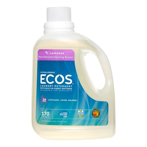 Natural laundry detergents. Eco Me Laundry Detergent Unscented is a breath of fresh air to your laundry routine, like a cool breeze on a hot summer day. This plant-based natural detergent contains extracts and botanicals that are free from sulfates, phosphates, chlorine, formaldehyde, dyes, bleach, ammonia, and other harsh chemicals. 