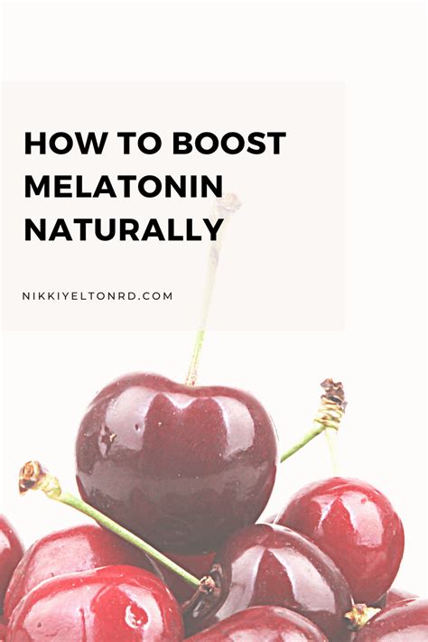 Natural melatonin Ways to boost tips and more