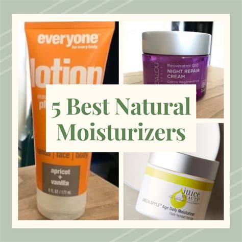 Natural moisturizer. No one likes to look in the mirror and see a glaring reminder that time is marching on — right across your face. Even if you don’t care about the wrinkles caused by dry skin, you c... 