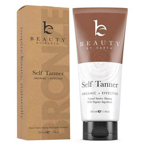 Natural self tanner. This item: Beauty by Earth Self Tanner Mousse - Medium to Dark Gradual Self Tanner Foam, Sunless Tanner, Natural Self Tanner Mousse, Tanning Foam Self Tanner $24.99 $ 24 . 99 ($7.57/Fl Oz) Get it as soon as Thursday, Mar 21 