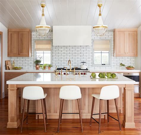 Natural wood kitchen cabinets. Learn about the different types of wood used in kitchen cabinet redesign, such as cherry, maple, pine and mahogany. Find out how to choose between stock and custom wood cabinets, and get inspired by pictures and tips from HGTV. 
