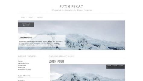 NaturalBlog Blogger Template BTemplates