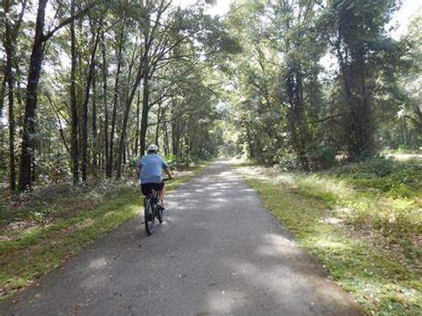 Nature Coast State Trail, FL Bike Trail, E-Z Map, 50+ Photos.