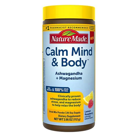 Nature Made Calm Mind & Body, Gummies, Mixed Berry