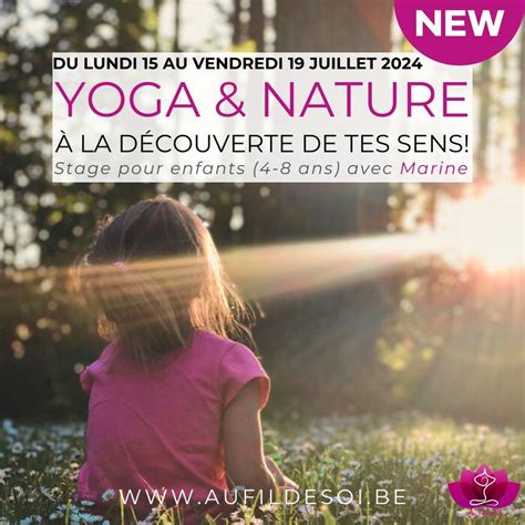 Nature et Yoga, stages d