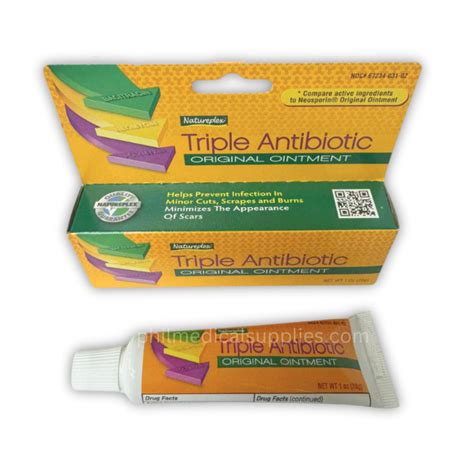 Natureplex triple antibiotic ointment review.  Product and Company Identifica...