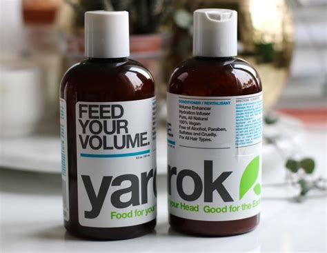 Naturligt schampo och balsam från Yarok: Feed Your Volume