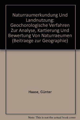 Naturraumerkundung und landnutzung (beitraege zur geographie). - Presentation de la comptabilite nationale francaise..