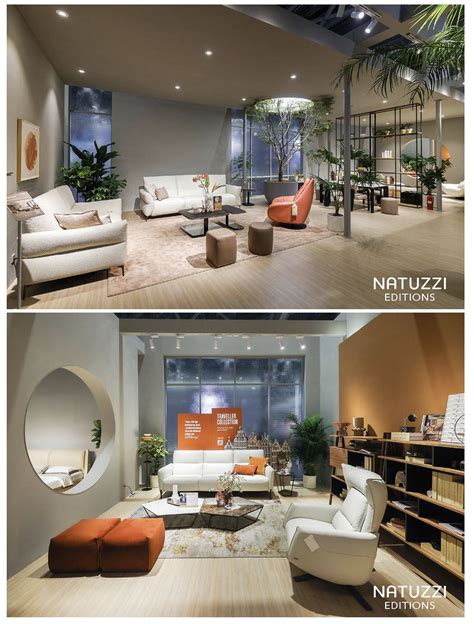 Natuzzi Editions’ Italian Style in A Harmonious Total Living Design on Display at China International Furniture Fair