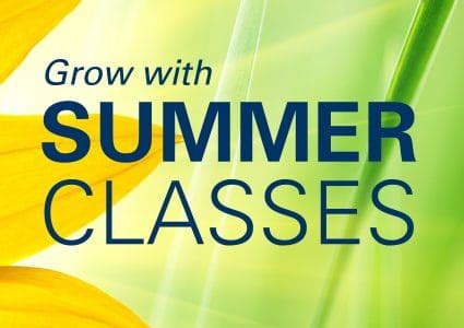 The College of Education offers summer courses fo