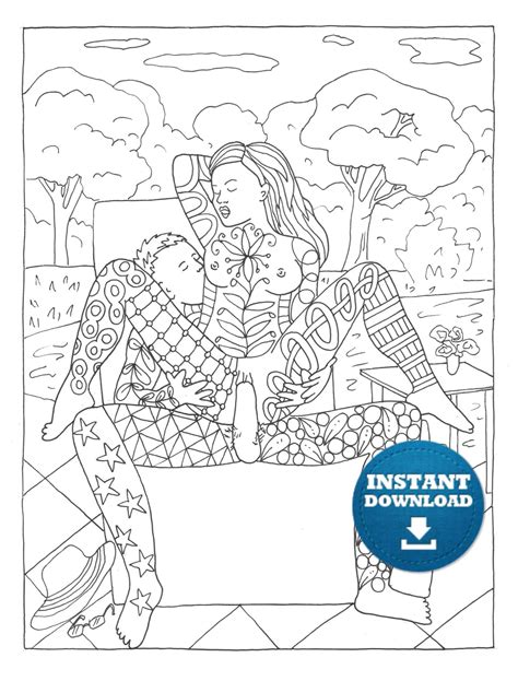 Rain Coloring Sheets