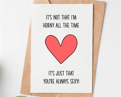 Naughty Downloadable Valentines Day Cards - Etsy Ireland