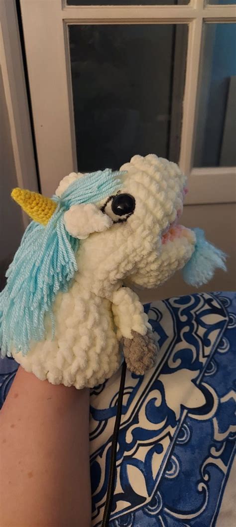 Naughty Unicorse Puppet Bluey Crochet PATTERN ONLY Etsy