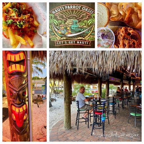 Nauti parrot. 115 reviews and 77 photos of Nauti Parrot Tiki Hut "Nice to sit outside by the river. I got the grouper bites and my hubby got a bacon burger. Food was okay, but nothing special. I would probably go back and try something else." 