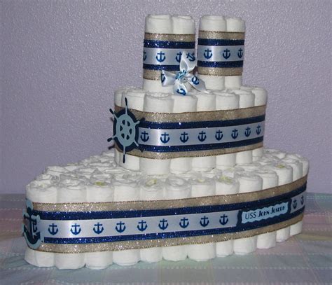 Nautical Diaper Cakes - Etsy