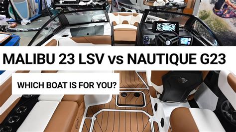 Nautique G23 vs Supra SE / SG 450 vs Malibu LSV - WakeWorld