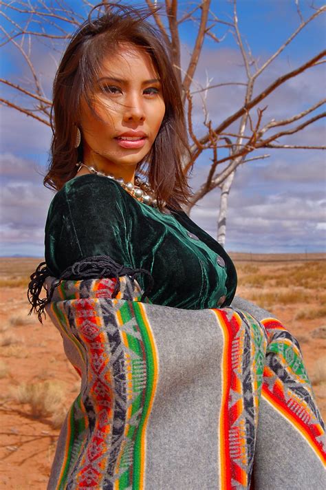 Navajo women undress naked. .  ...